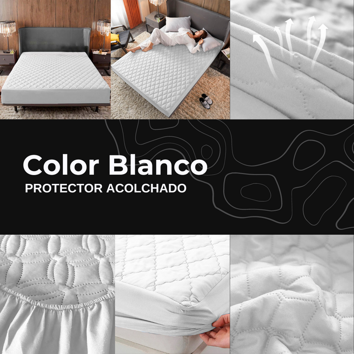 💤 ¡Protector de colchón + 2 fundas de regalo! Duerme como en un hotel 5 estrellas 🏨