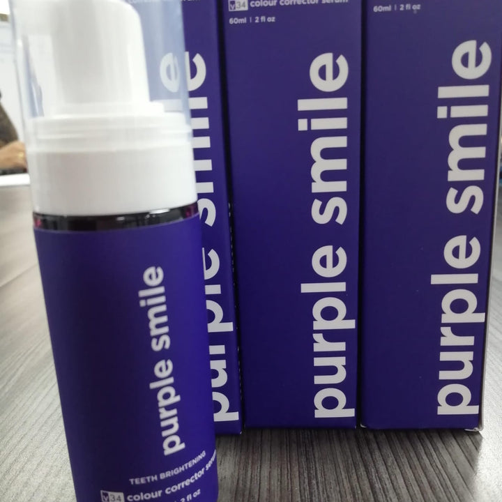 😱 OFERTA ⚡️SMILE PERFECT V34 ESPUMA DENTAL PURPLE + ENVÍO GRATIS