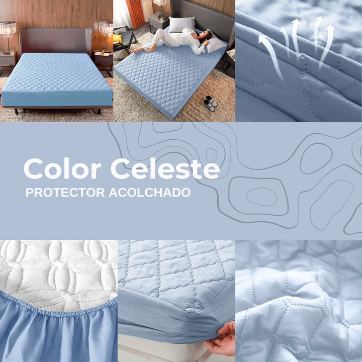 💤 ¡Protector de colchón + 2 fundas de regalo! Duerme como en un hotel 5 estrellas 🏨