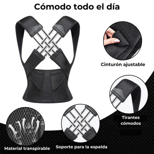 😱 OFERTA ⚡️CORRECTOR DE POSTURA LUMBAR ANTI JOROBA