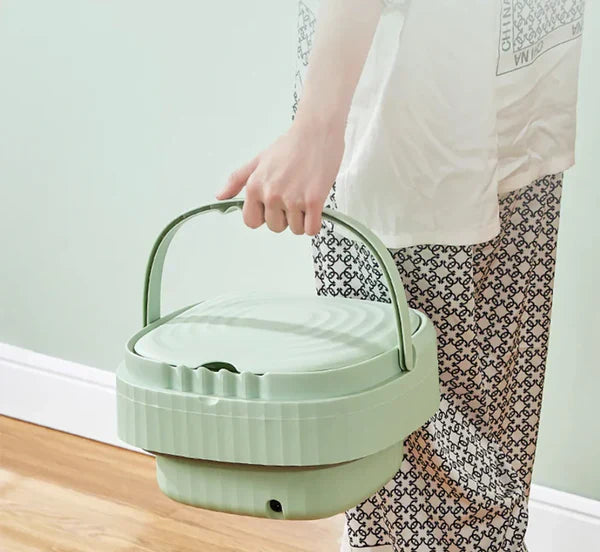 LavaFácil Compacta Mini Lavadora Portátil con 50% de Descuento🚀