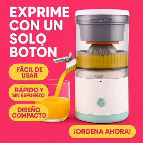 🍊JuicyMaster Sin Cables ¡Exprime tu Frescura al 50% de Descuento! 🌟  Pago Contraentrega