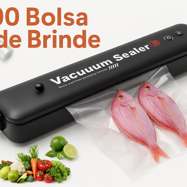 😱 OFERTA ⚡️ENVASADORA AL VACÍO AUTOMÁTICA - SEALER PRO + 15 BOLSAS REGALO