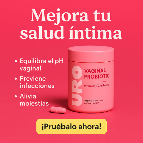 😱¡DILE ADIÓS A LAS INCOMODIDADES: Recupera tu confianza con URO Probióticos vaginales!😱 OFERTA ⚡️50% OFF ⚡️