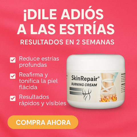 SkinRepair® 2X1 ✨  Crema Antiestrías y Anticelulitis😱 OFERTA ⚡️50% OFF ⚡️