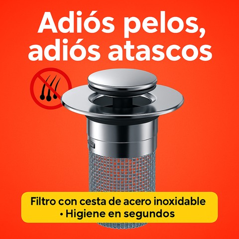 Filtro colador anti emboces para lavabo OFERTA 50%
