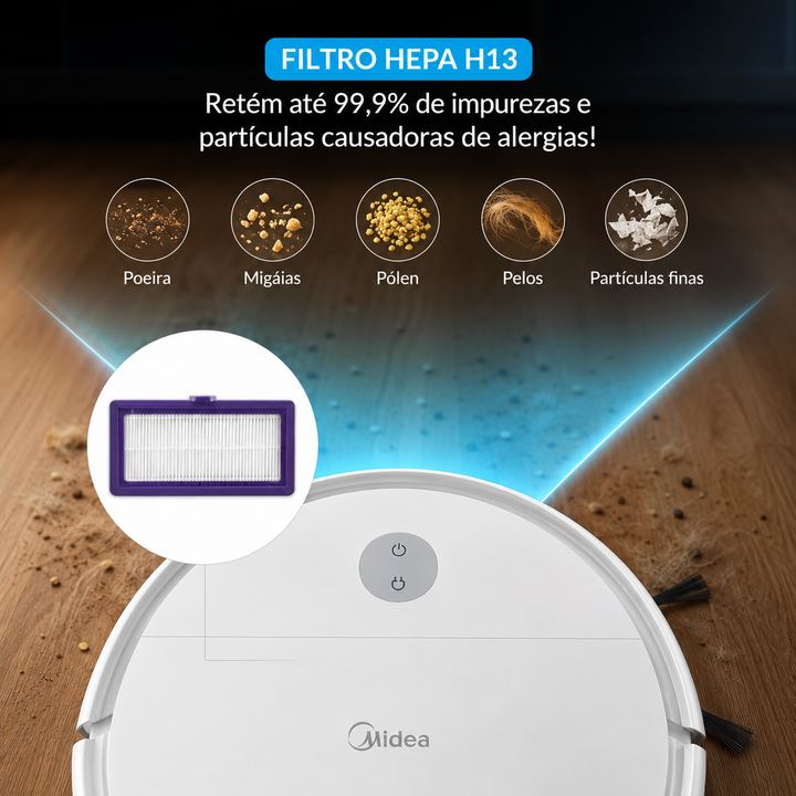 Robot Aspirador 3 en 1 Silencioso