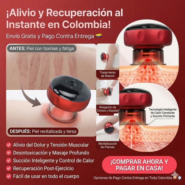 Kit de Ventosas Terapia Spa