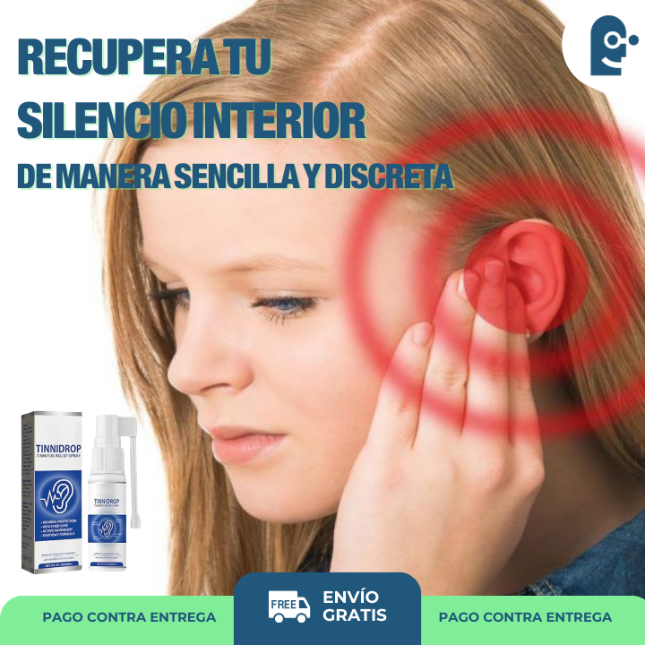 Spray auditivo - Elimina el dolor de oído y tinnitus el Tinnidrop®