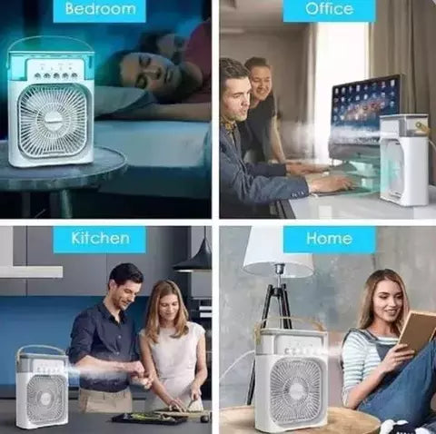 Mini Ventilador y Aire Acondicionado 2