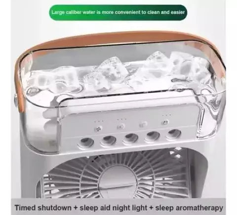 Mini Ventilador y Aire Acondicionado 3