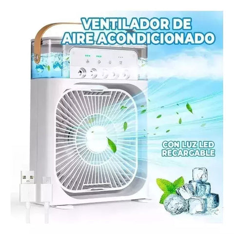 Mini Ventilador y Aire Acondicionado