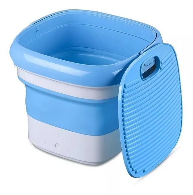 LavaFácil Compacta Mini Lavadora Portátil con 50% de Descuento🚀