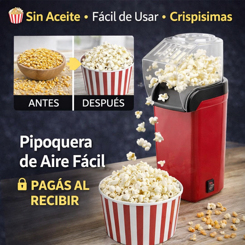 ⚡️OFERTA⚡️ Pipoquera Aire Rápida ✈️ENVÍO GRATIS