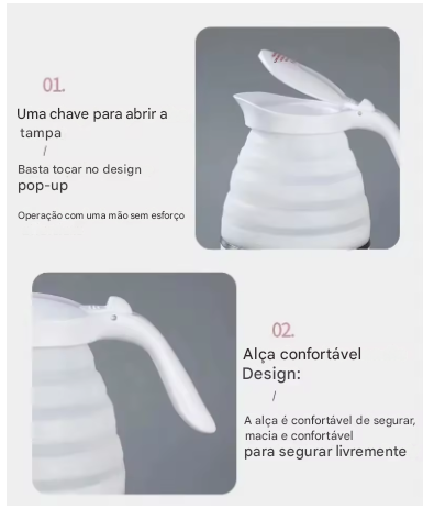 Chaleira Eléctrica Portátil