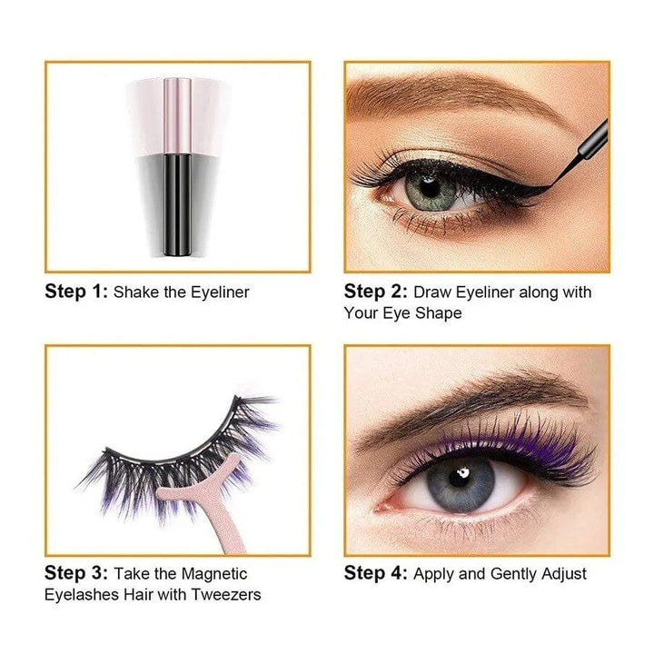 Movie Star Lashes - Pestañas Magnéticas 6D Moda, Belleza, Bienestar Tienda Aparatto 