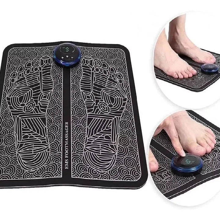 TAPETE MASAJEADOR DE PIES REDUCE EL DOLOR Y LA HINCHZÓN 👣 Salud Tienda Aparatto 